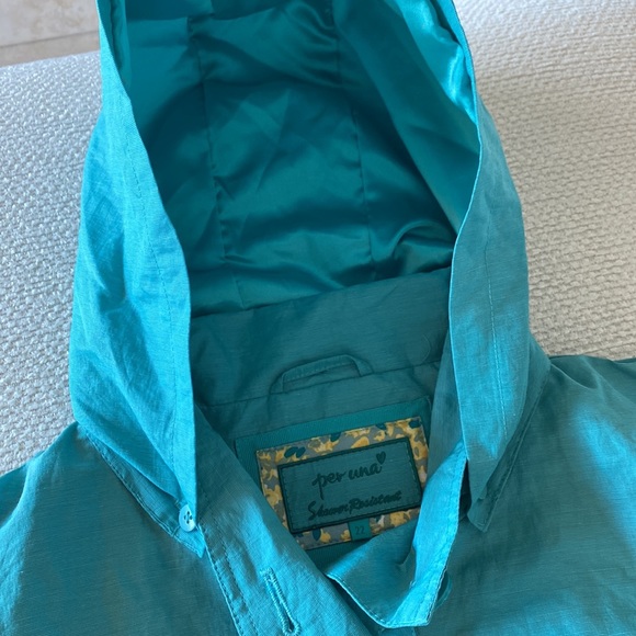 Per una gorgeous NWOT women’s XL spring rain coat - Picture 3 of 6